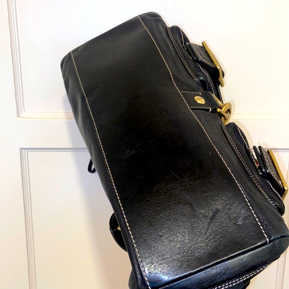 Coach MANDY Legacy Limited Edition Signature Jacquard Leather Satchel Handbag - Picture 6 of 15